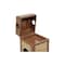 Global Industrial Square Outdoor Can, Brown, Steel, 10-1/4 in 238240BN - alternate 3